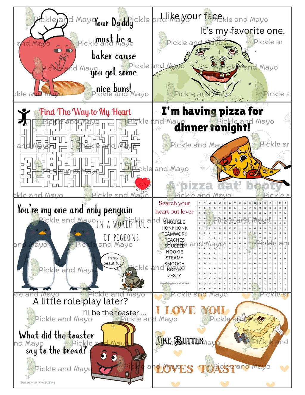 Bundle All 3 Love Notes – Flirty, Romantic and Cheeky