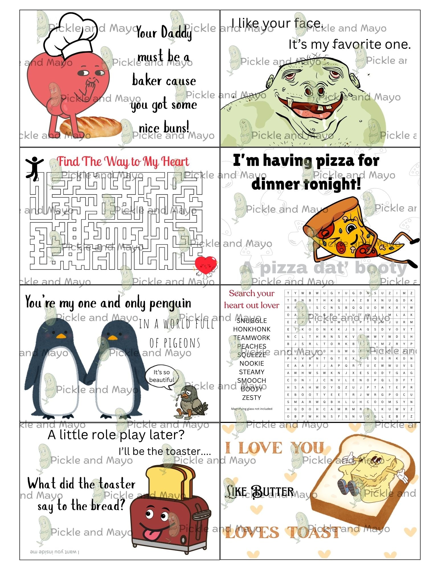 Bundle All 3 Love Notes – Flirty, Romantic and Cheeky