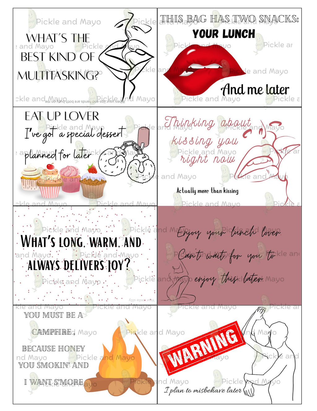 Bundle All 3 Love Notes – Flirty, Romantic and Cheeky