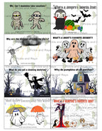 Halloween Lunch Box Notes