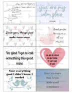Bundle All 3 Love Notes – Flirty, Romantic and Cheeky